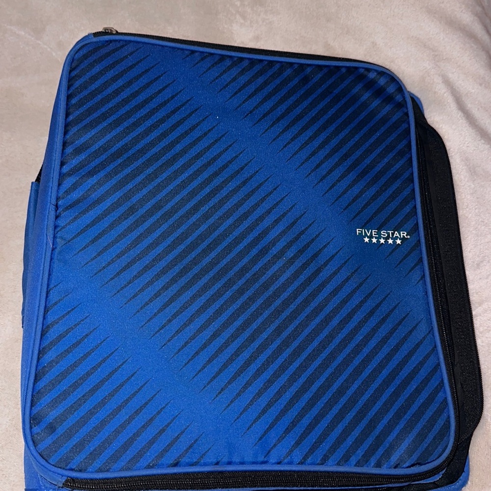 Preowned FIVE STAR Multi Purpose Binder In Blue